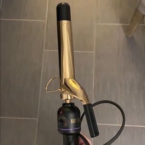 1” Gold Plated Hot Tools Curling Iron